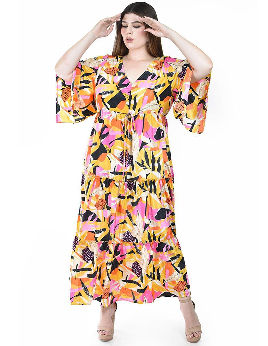 Vestido largo casual para mujer 4