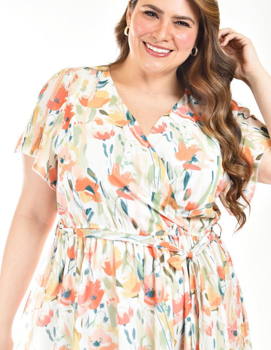 Vestido midi casual para mujer 4