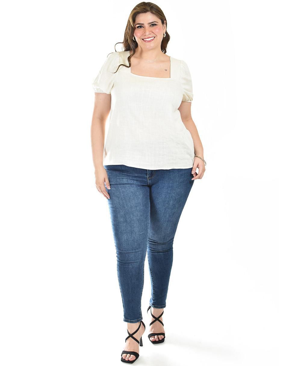 Blusa manga corta para mujer 5