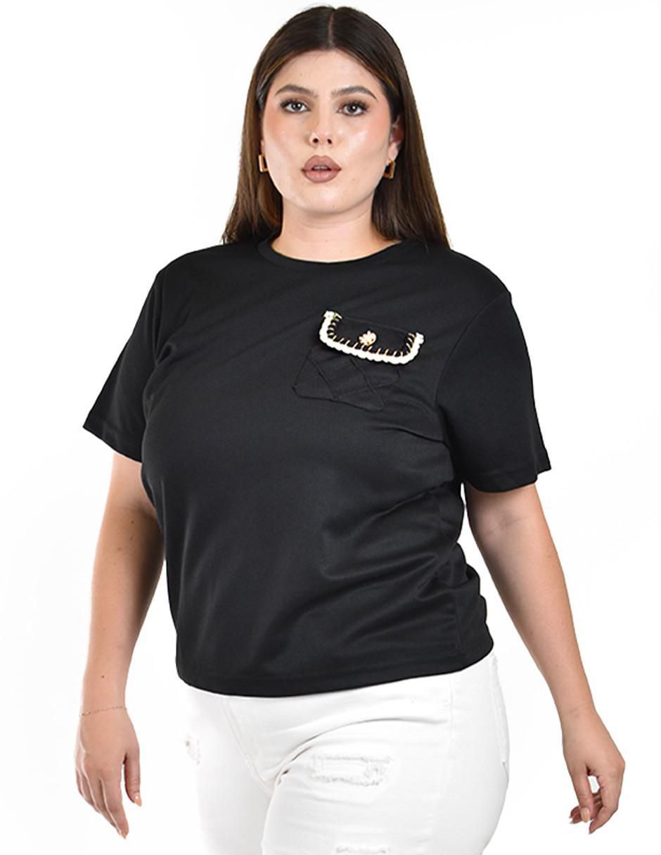 Blusa manga corta para mujer 2