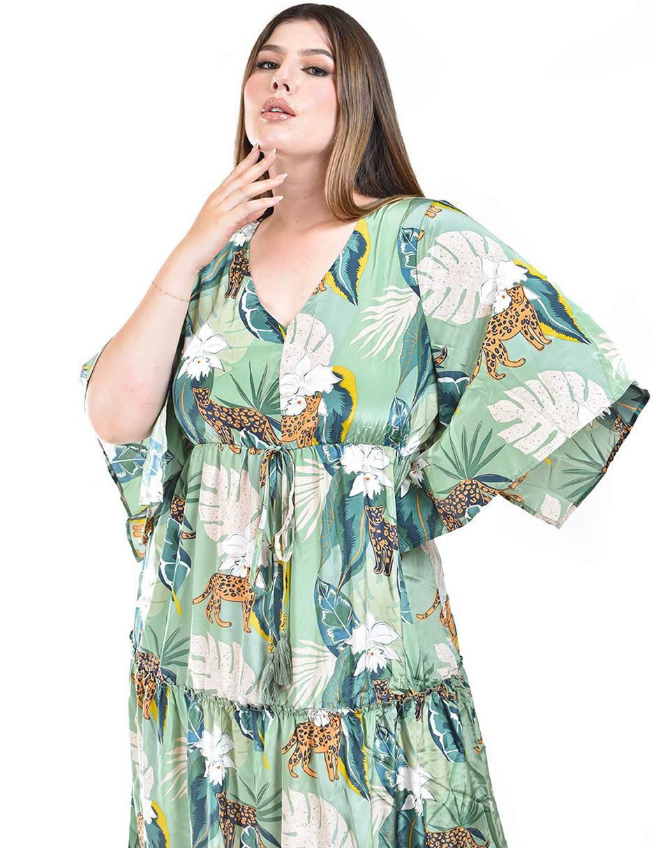 Vestido largo casual para mujer 4