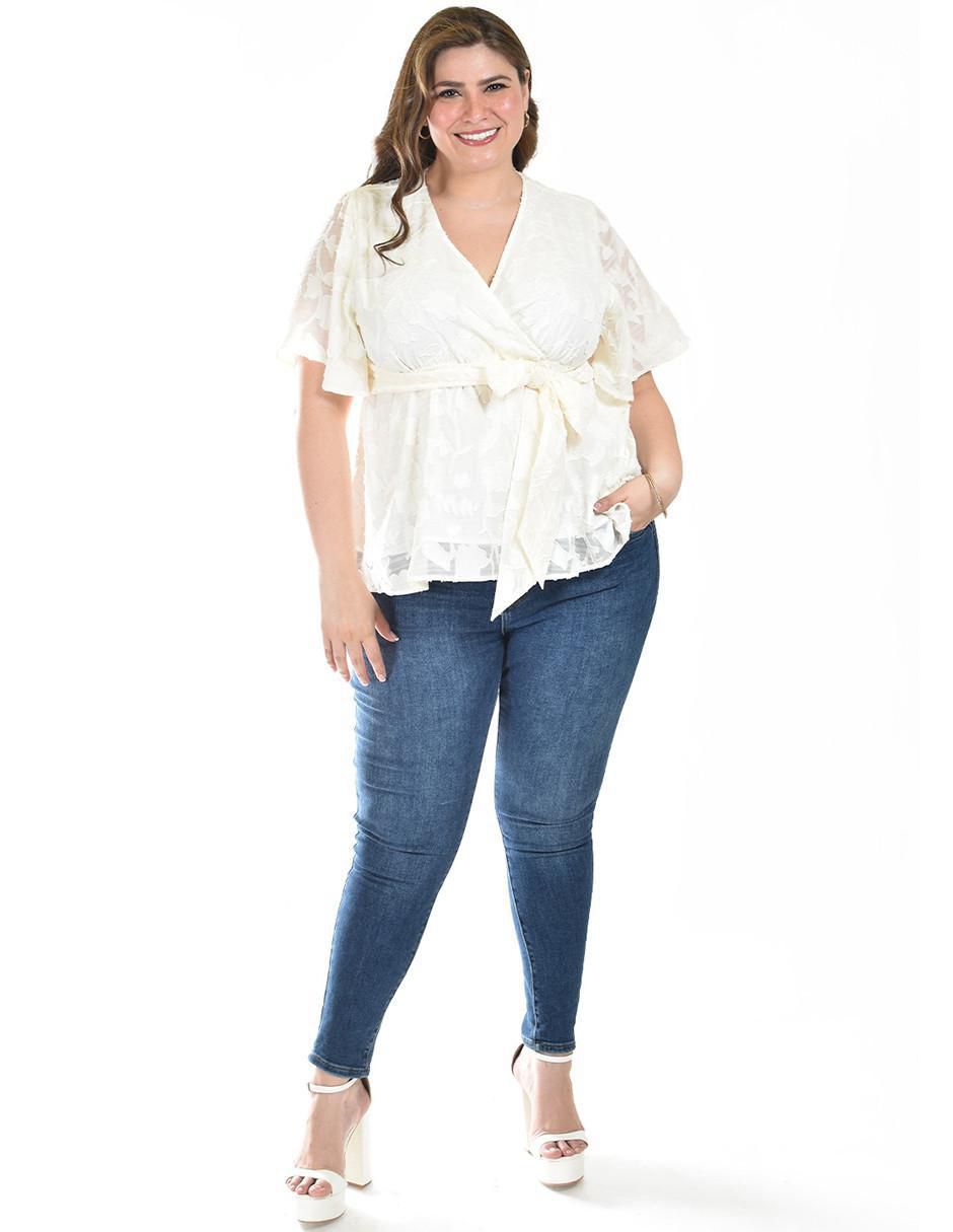 Blusa manga corta para mujer 6