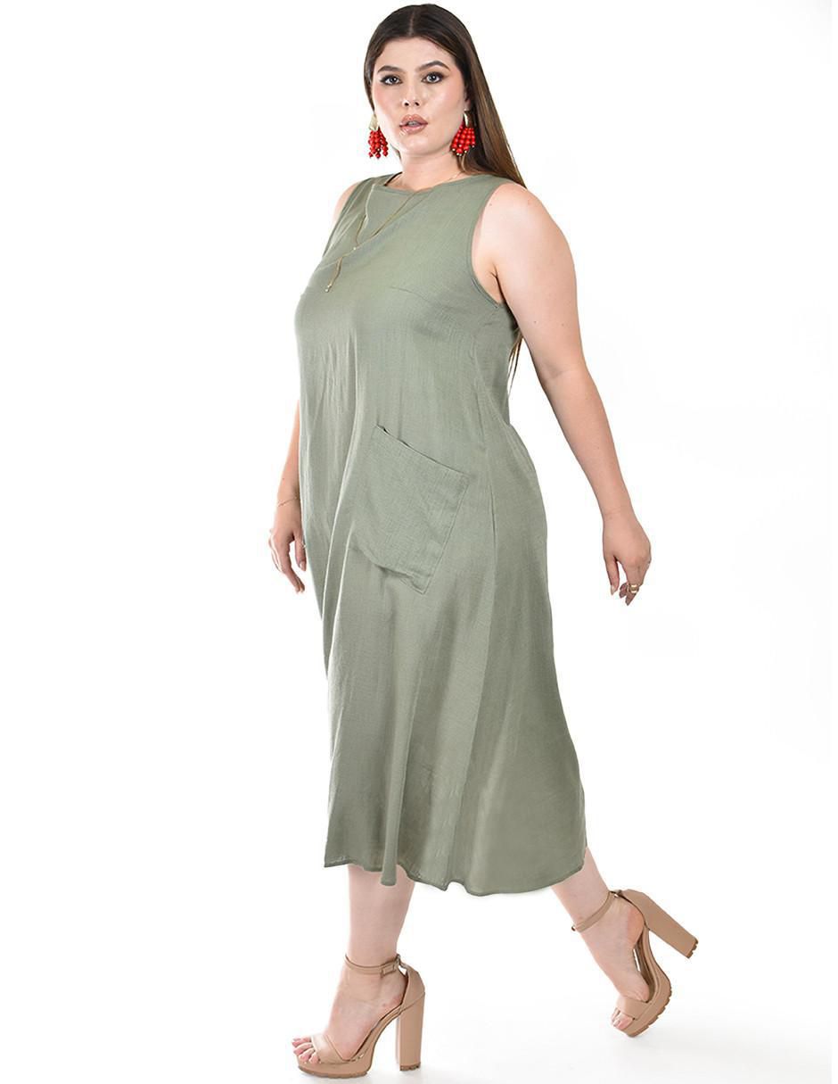 Vestido midi casual para mujer 2