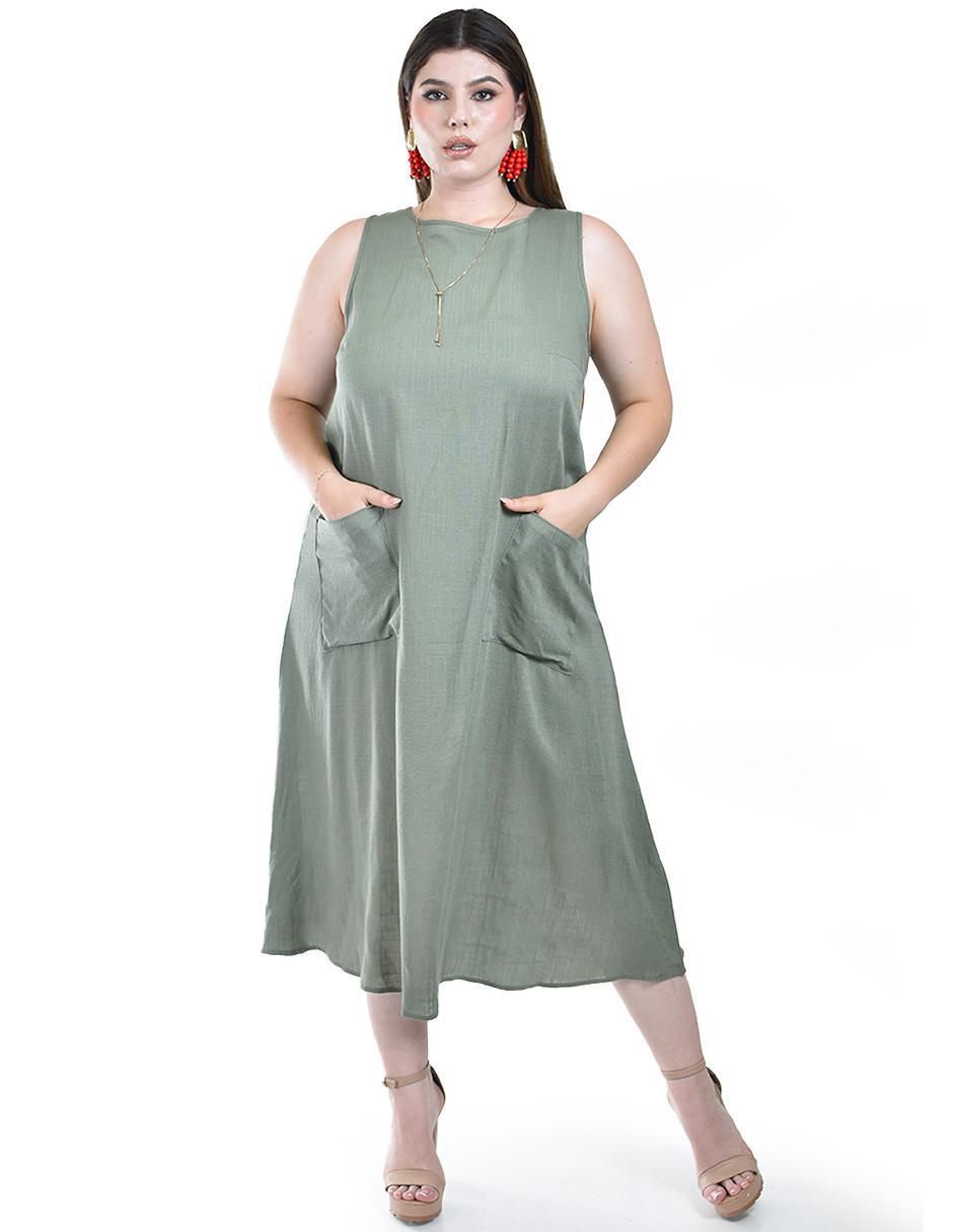 Vestido midi casual para mujer 5
