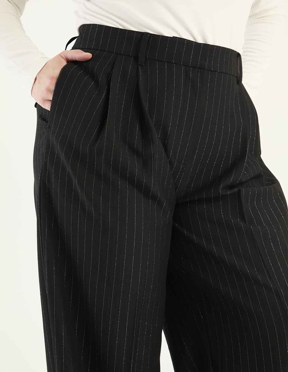 Pantalón de vestir amplio para mujer 4