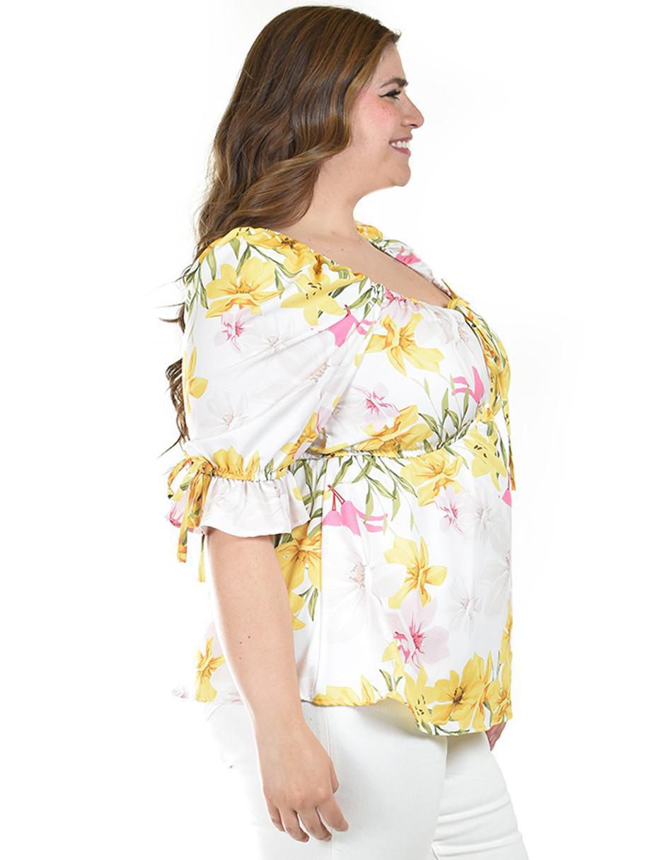 Blusa manga al codo para mujer 2