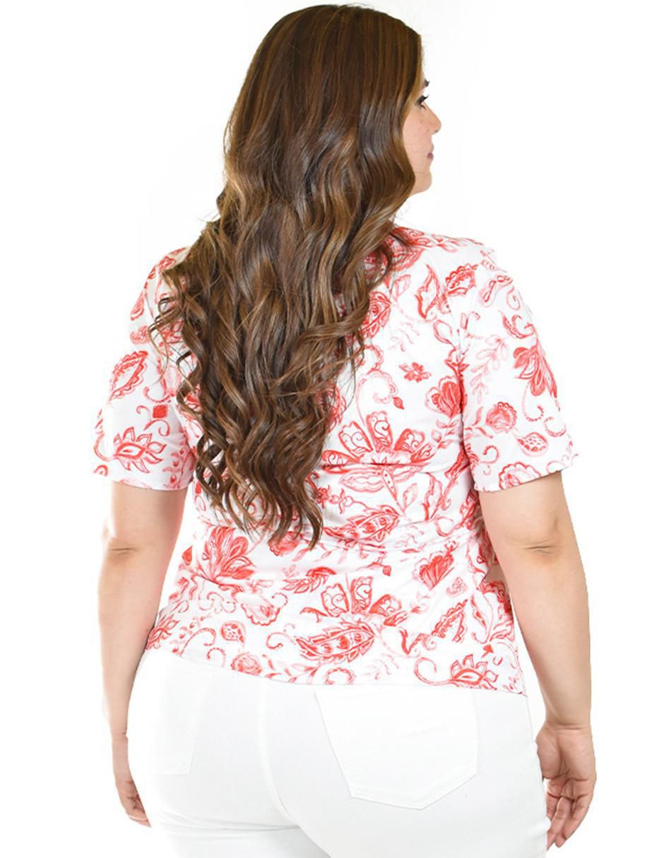 Blusa manga corta para mujer 3