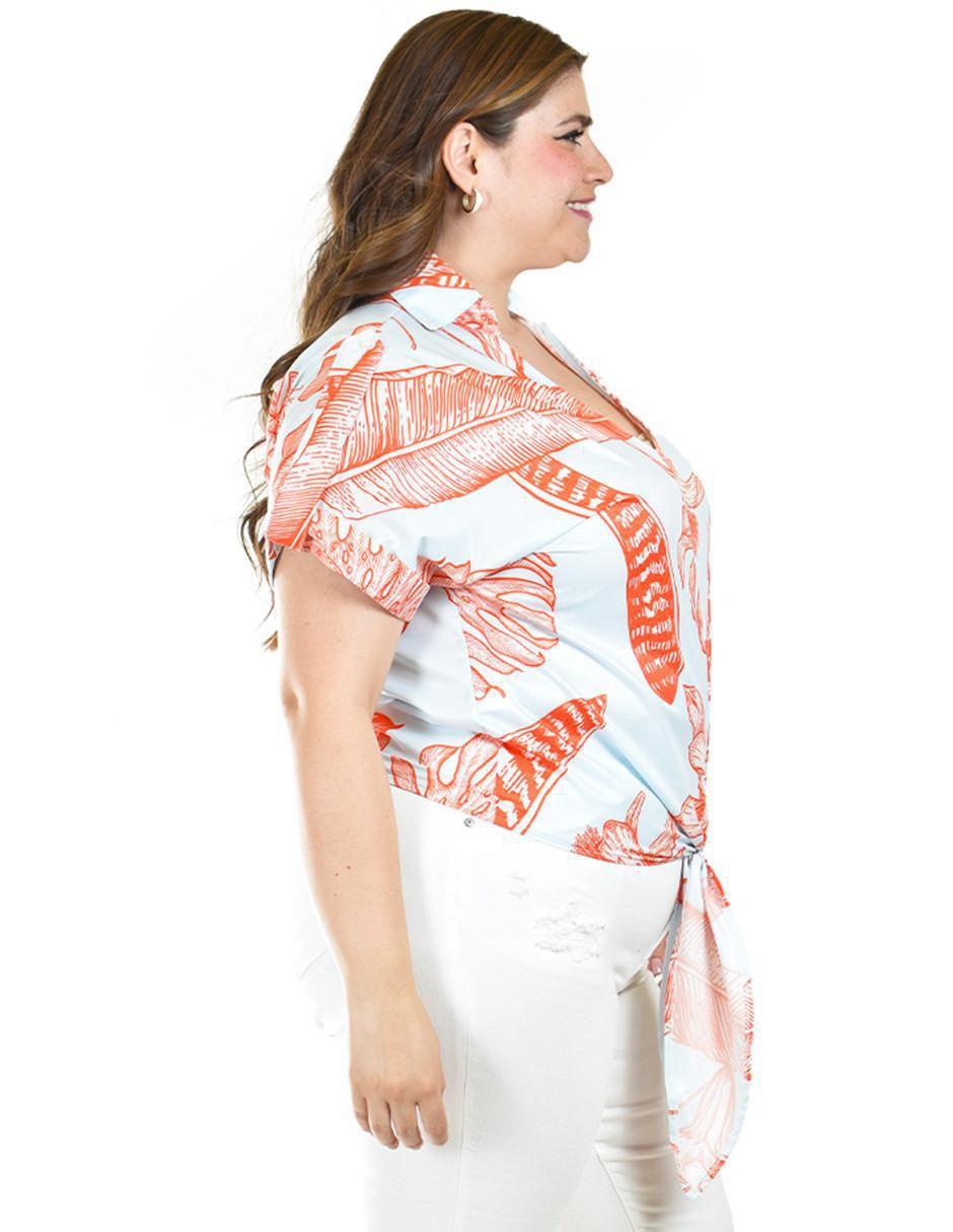Blusa manga corta para mujer 2
