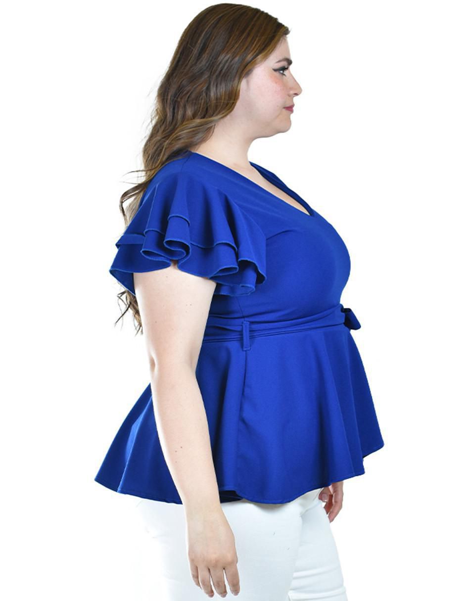Blusa manga corta para mujer 2