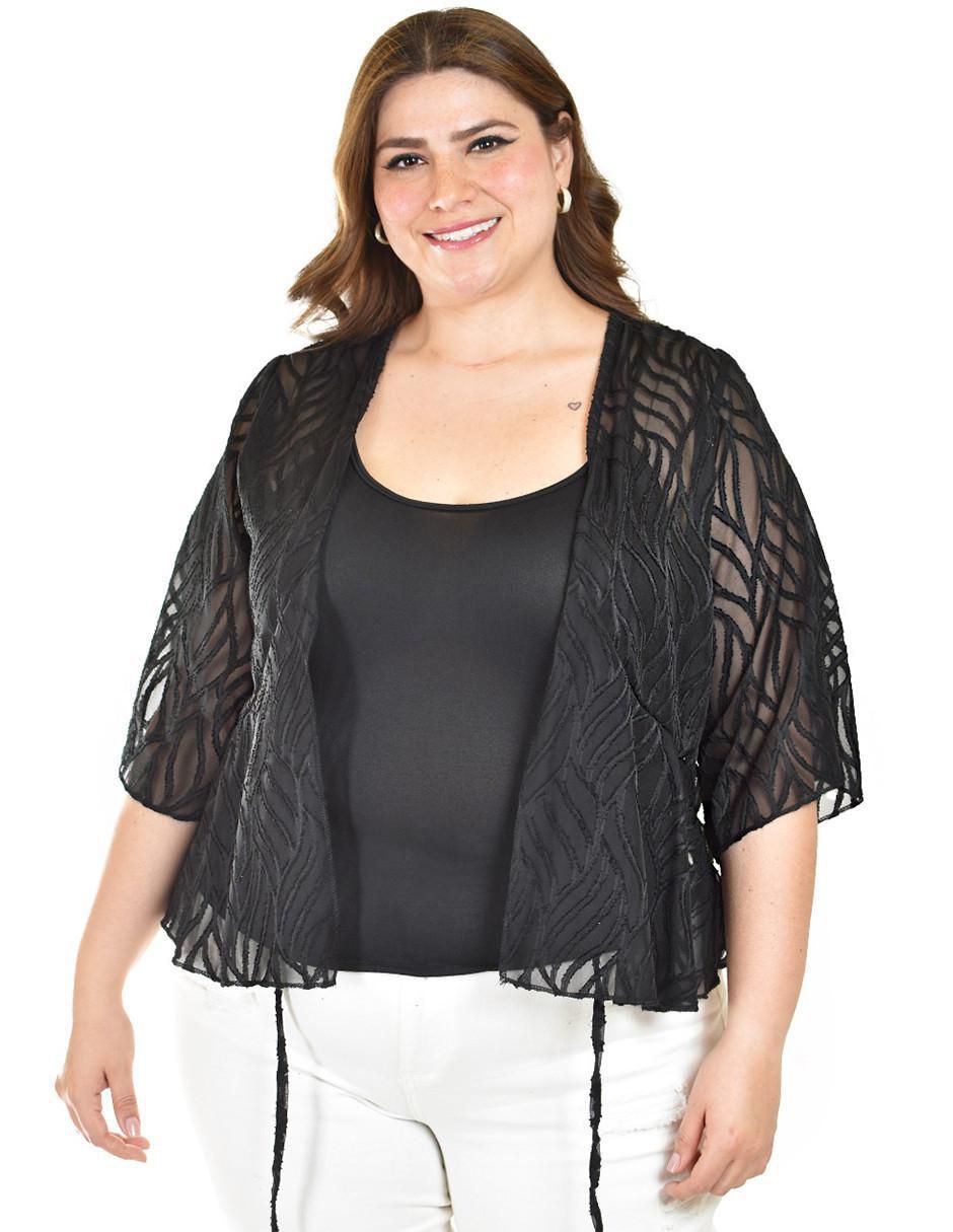Suéter cuello redondo para mujer