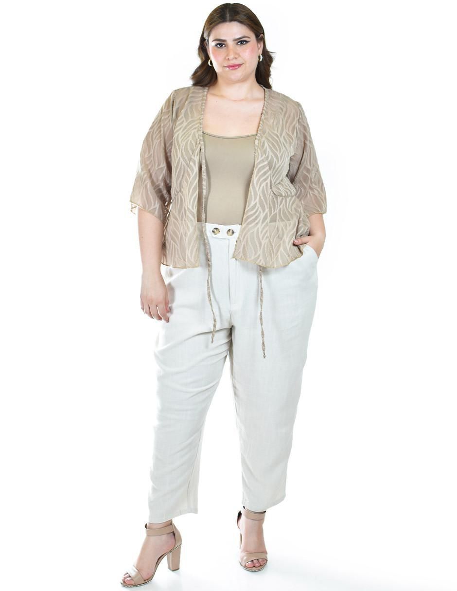 Suéter cuello redondo para mujer 5