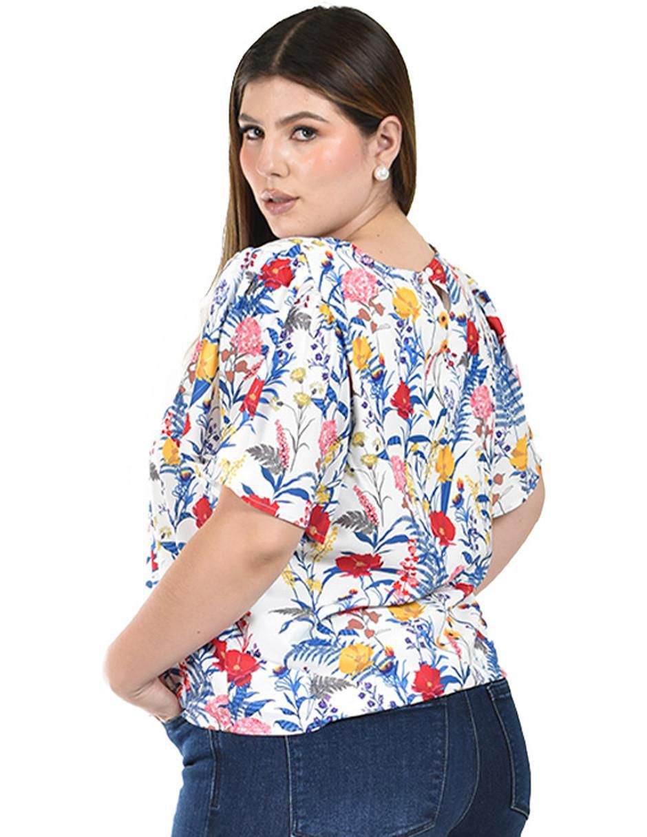 Blusa manga corta para mujer 3