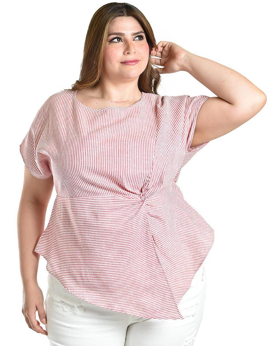 Blusa manga corta para mujer