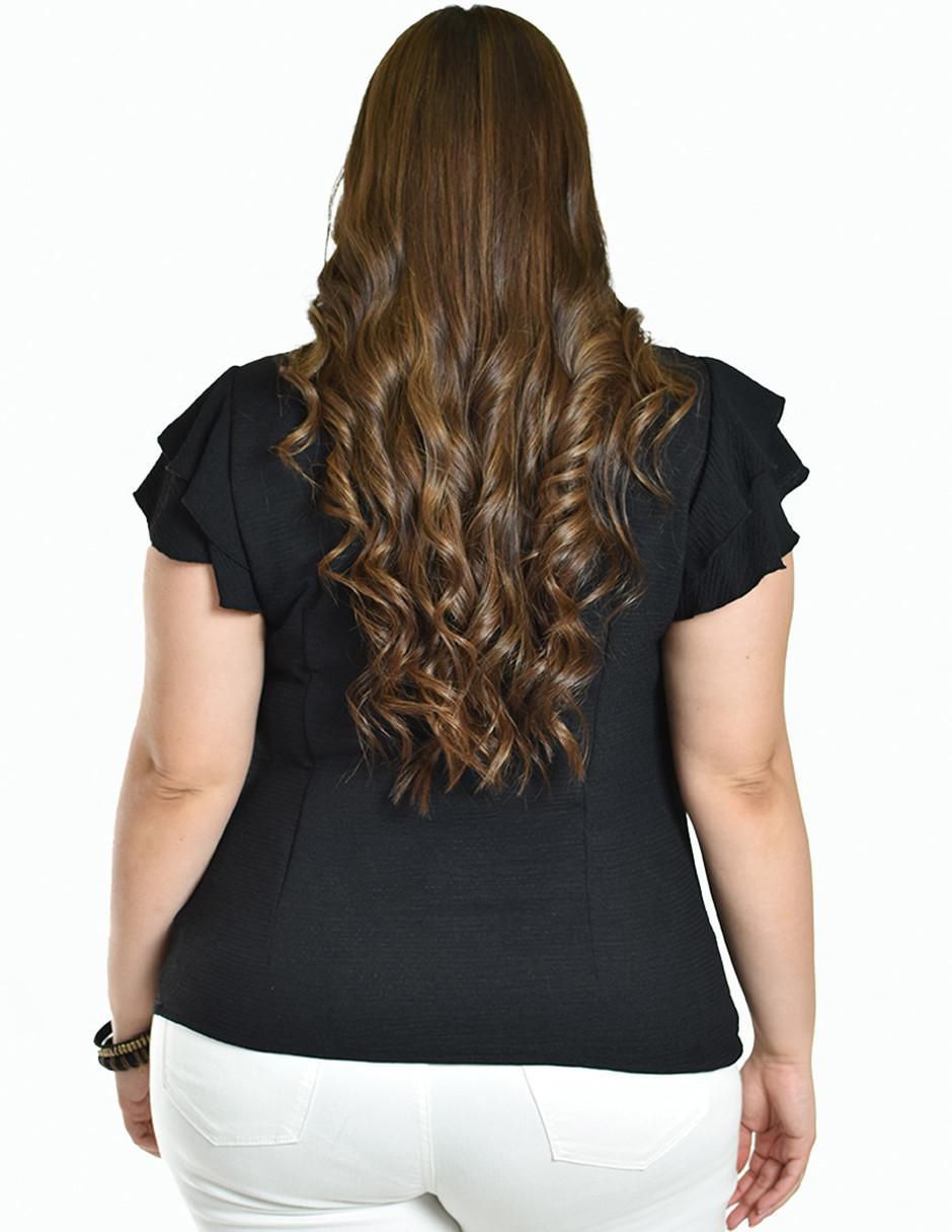 Blusa manga corta para mujer 3