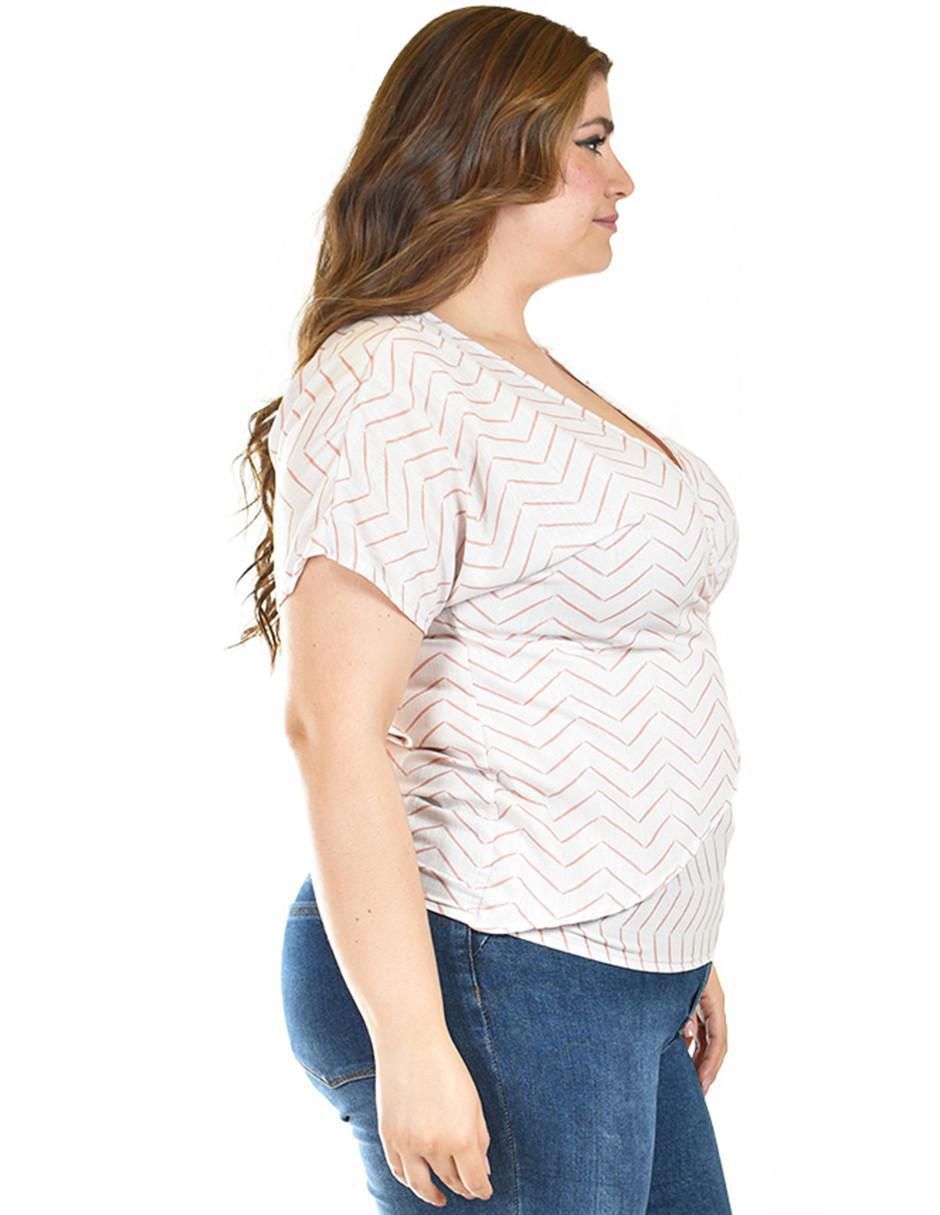 Blusa manga corta para mujer 2