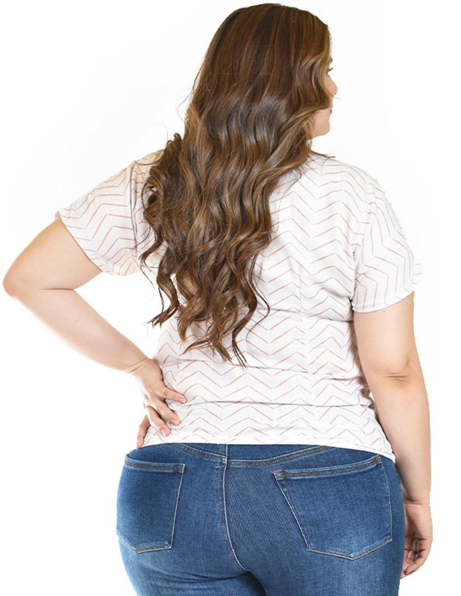 Blusa manga corta para mujer 3