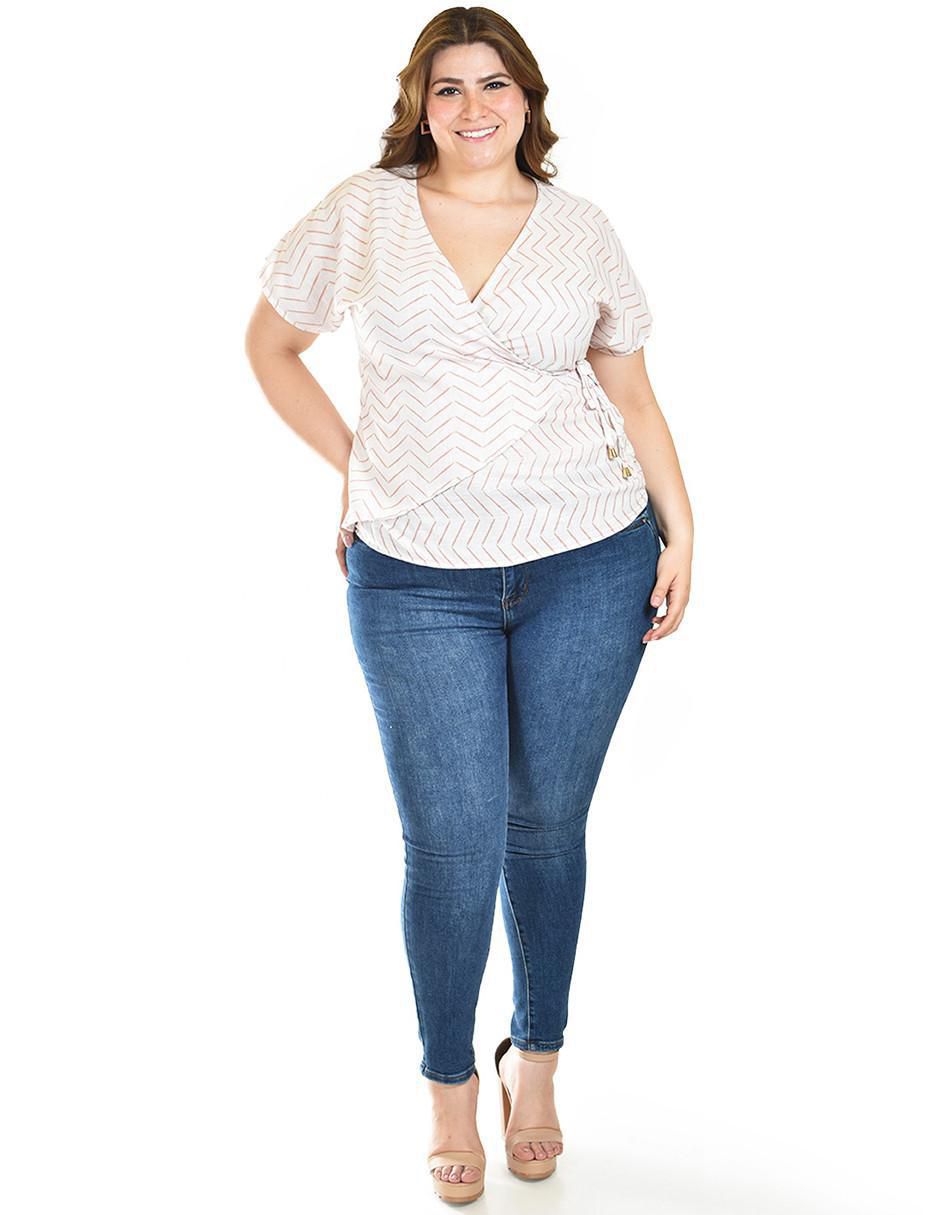 Blusa manga corta para mujer 5