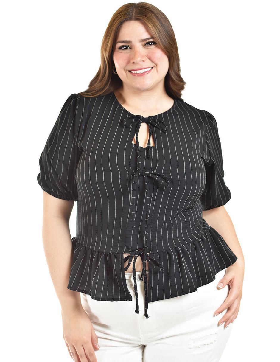 Blusa manga corta para mujer