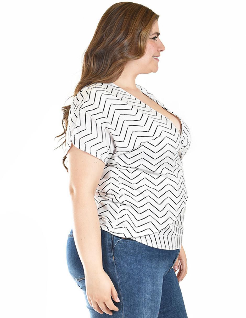 Blusa manga corta para mujer 2