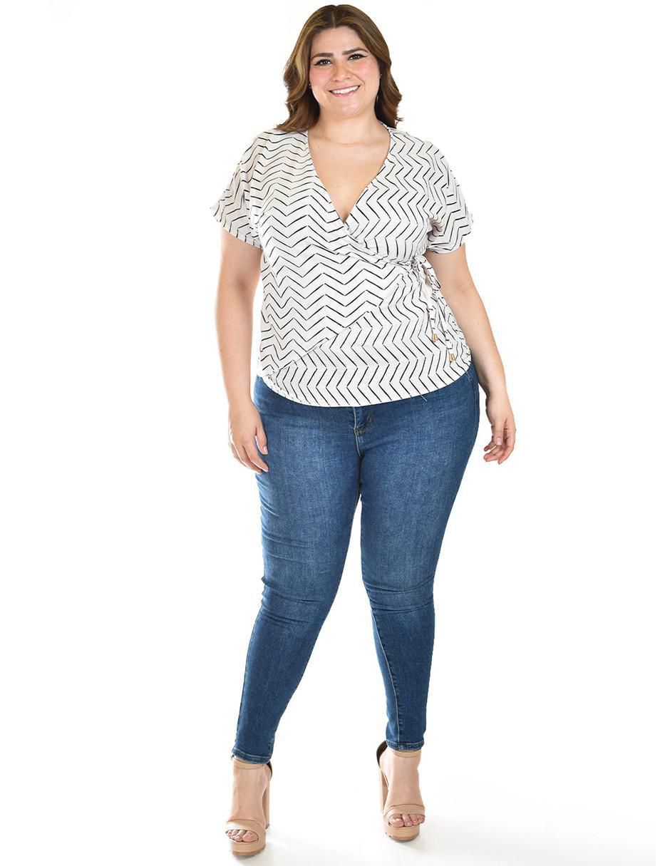 Blusa manga corta para mujer 5