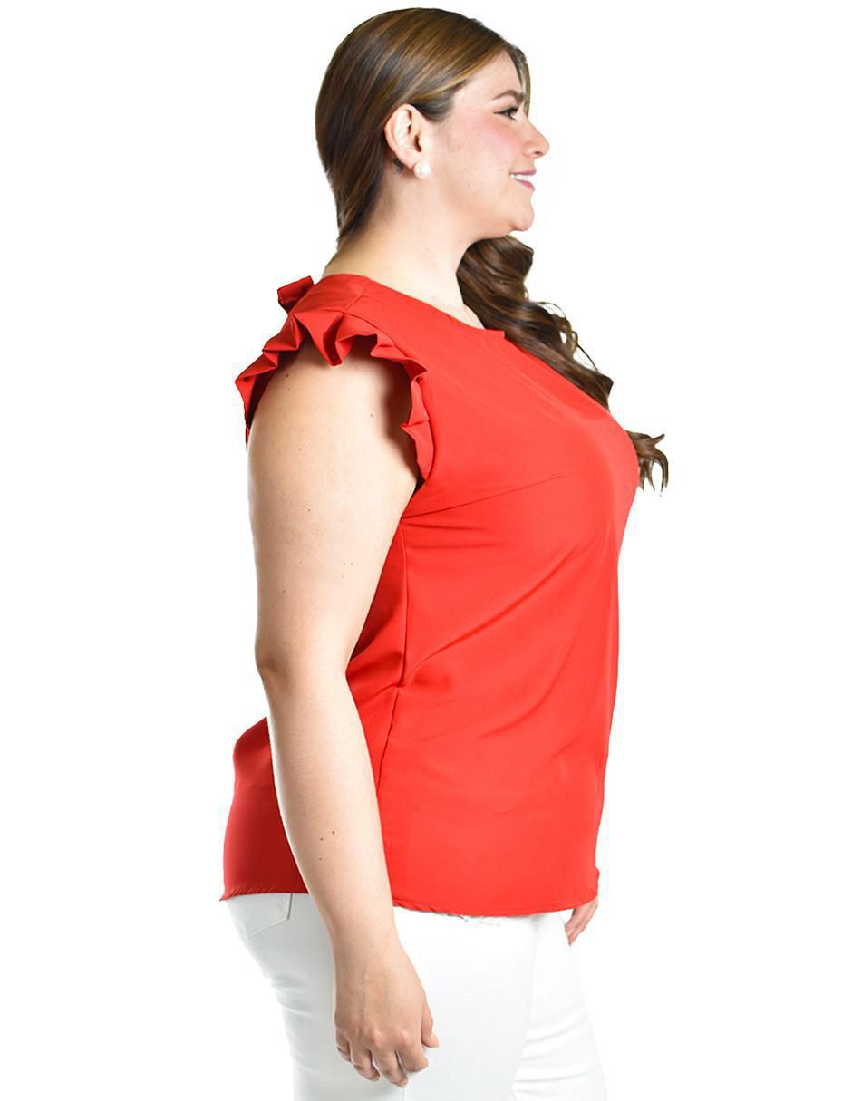 Blusa manga corta para mujer 2