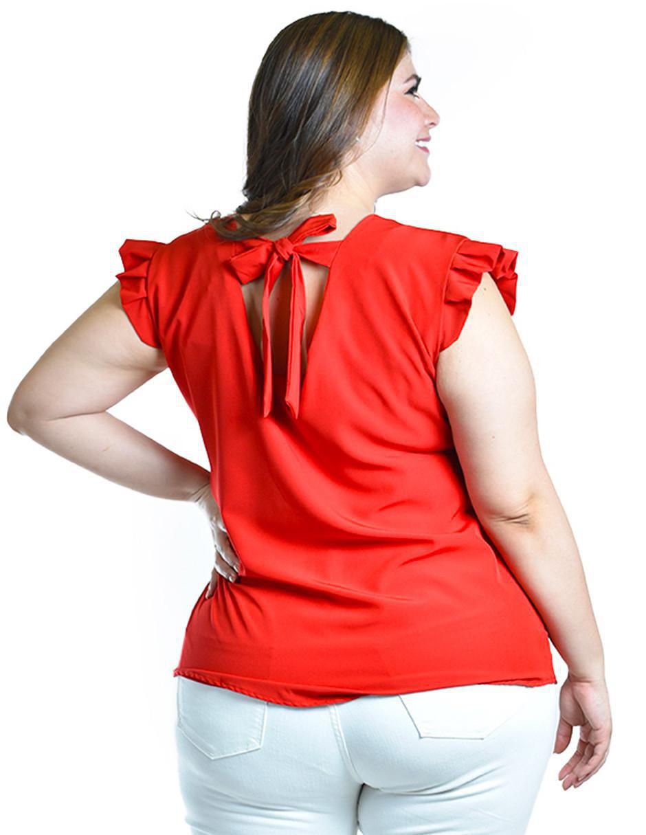Blusa manga corta para mujer 3