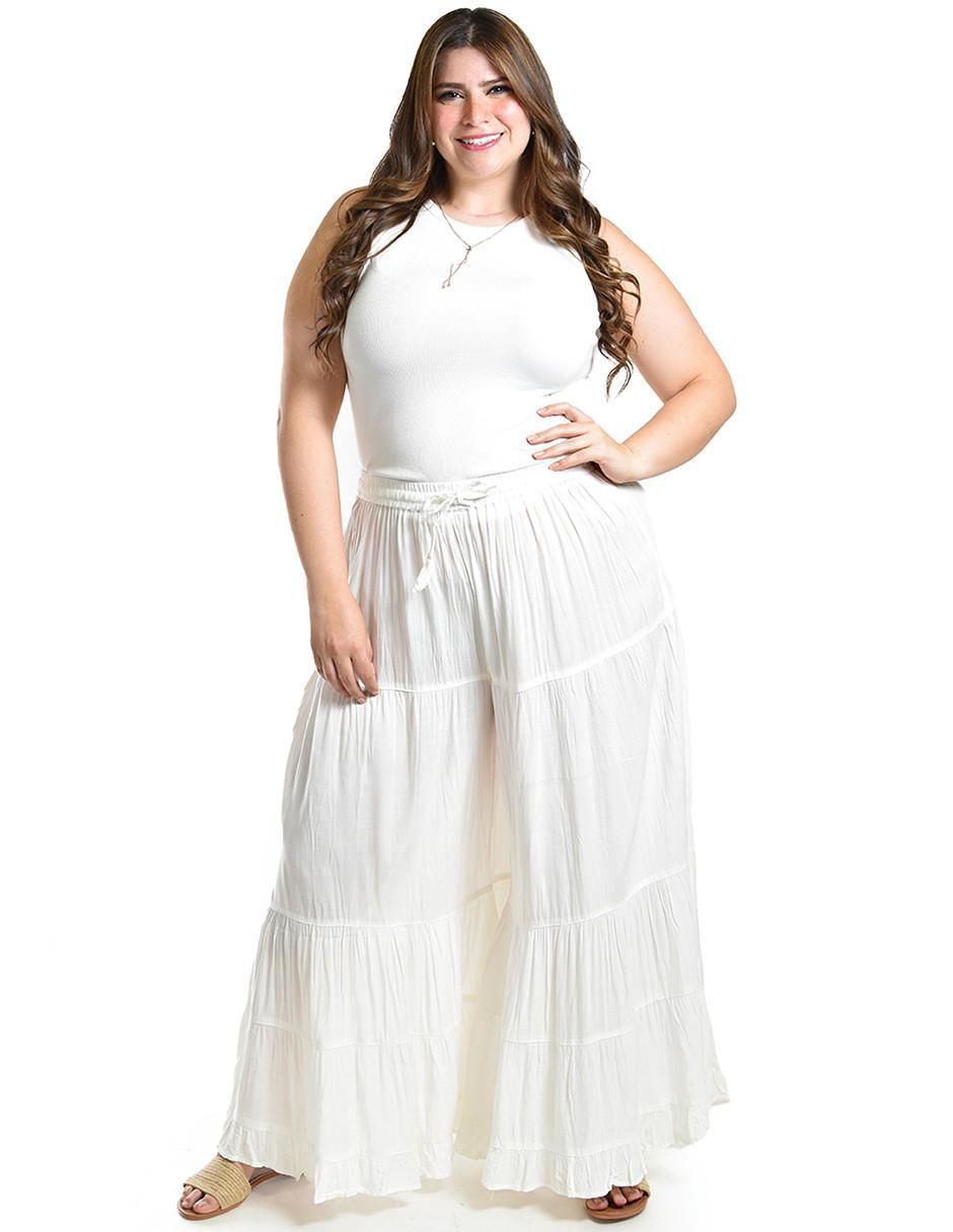 Pantalón relaxed amplio para mujer 5