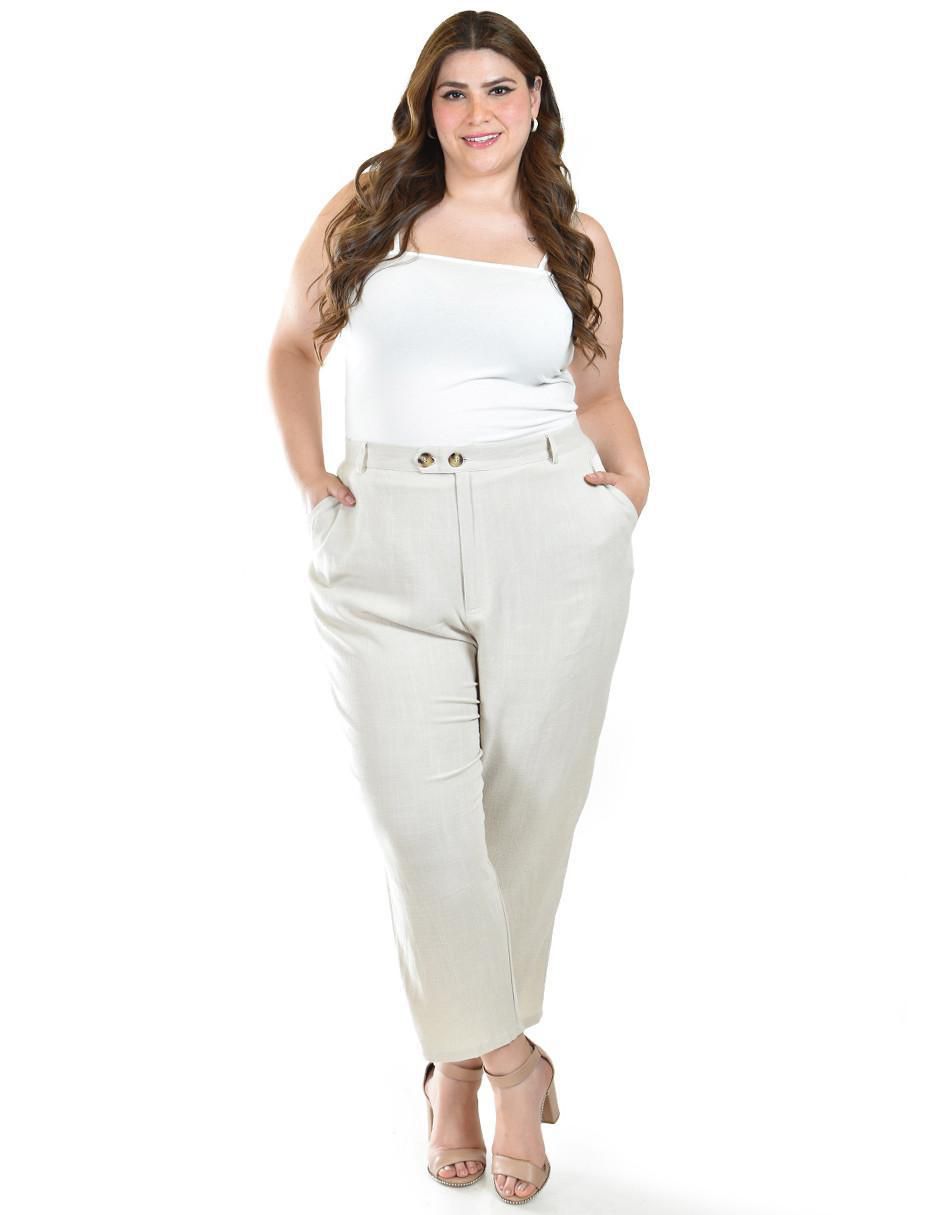 Pantalón de vestir regular para mujer