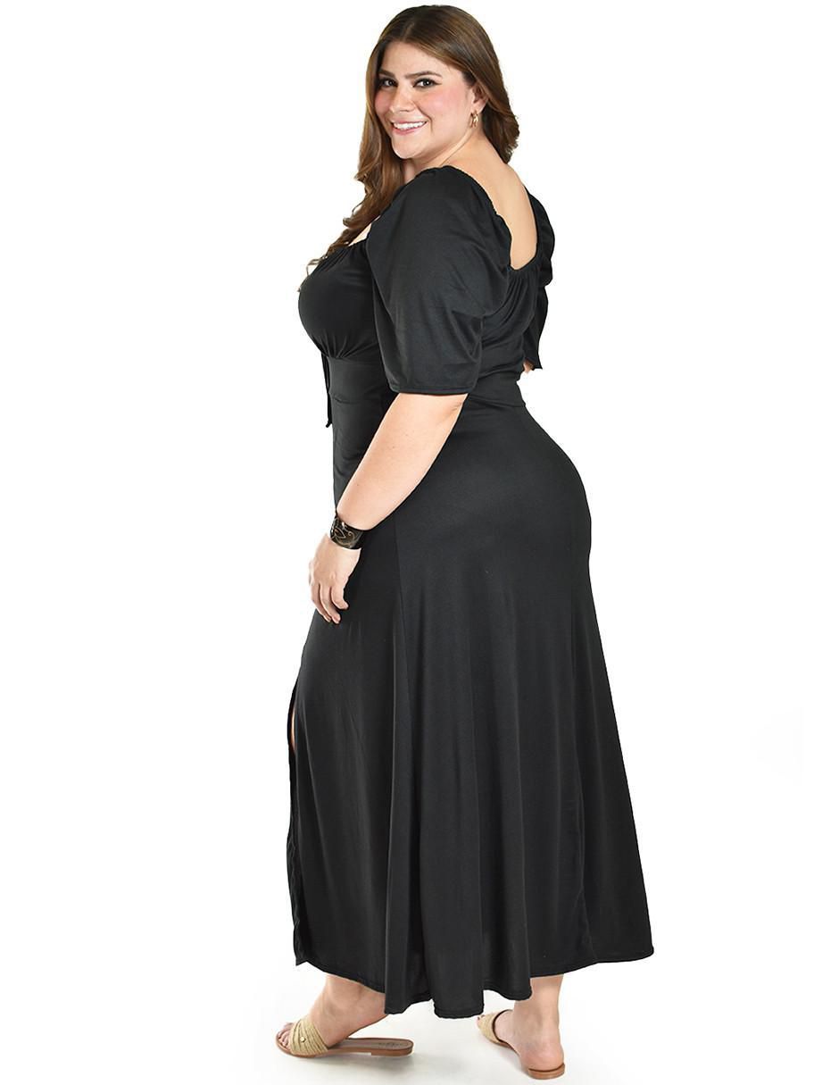 Vestido largo casual para mujer 4