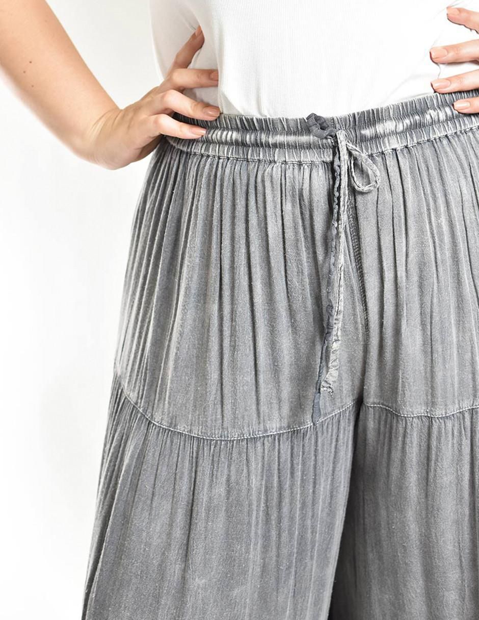 Pantalón relaxed amplio para mujer 4