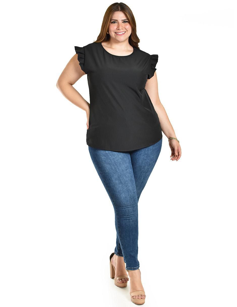 Blusa manga corta para mujer 6