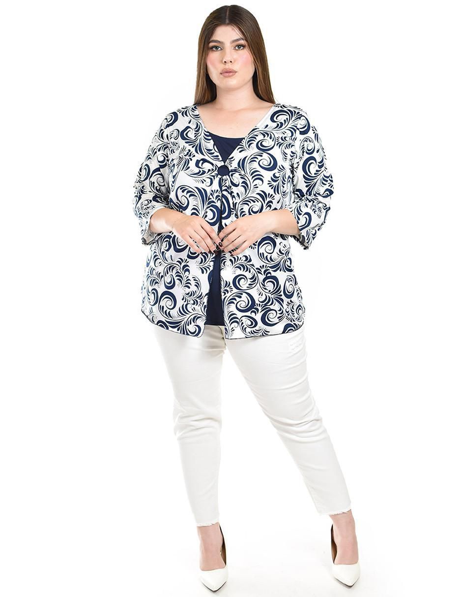 Blusa manga 3/4 para mujer 4