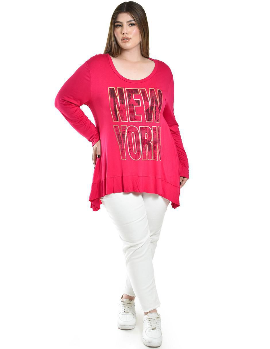 Blusa manga larga para mujer 4