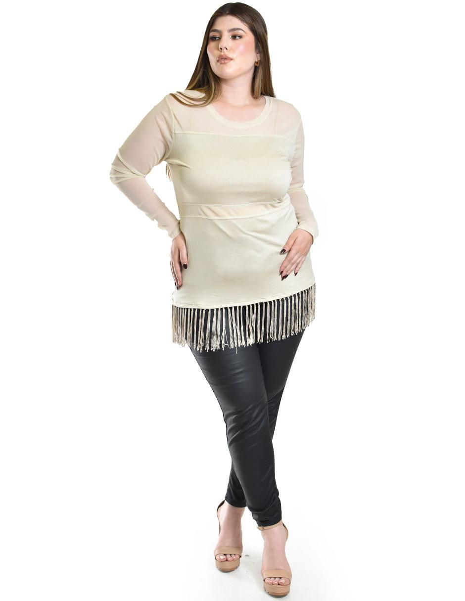 Blusa manga larga para mujer 4