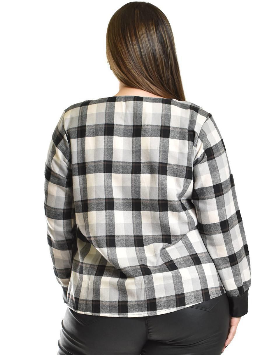 Blusa manga larga para mujer 3