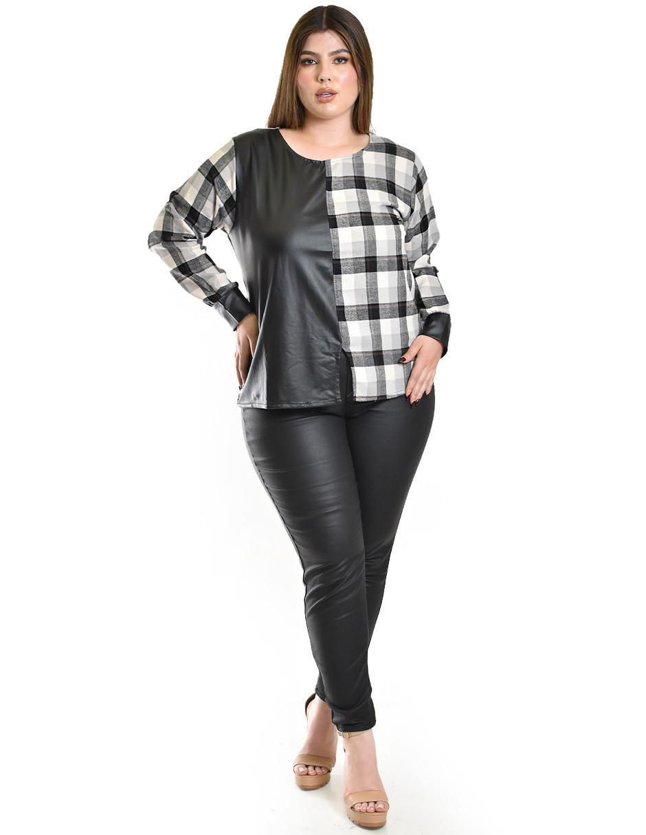 Blusa manga larga para mujer 5
