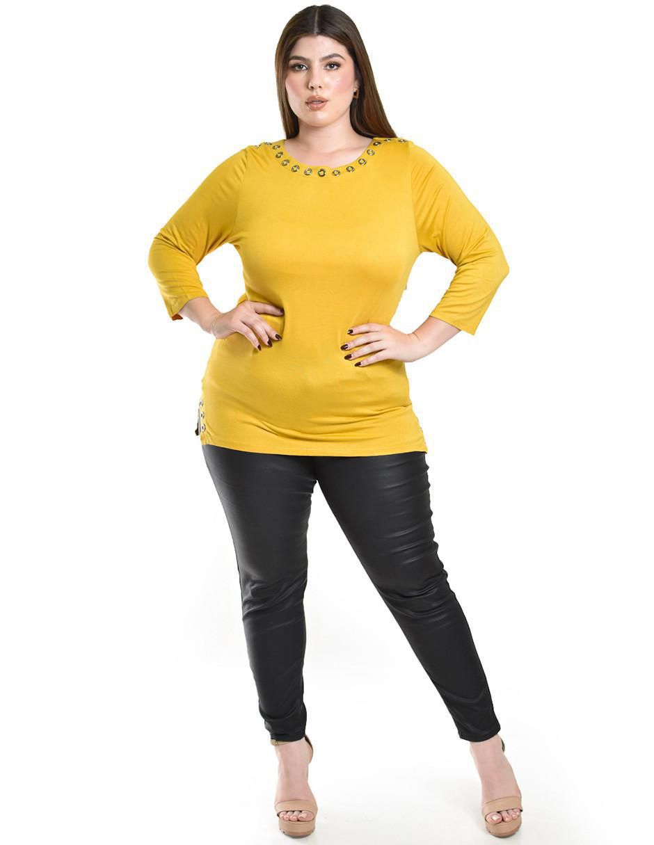 Blusa manga 3/4 para mujer 4