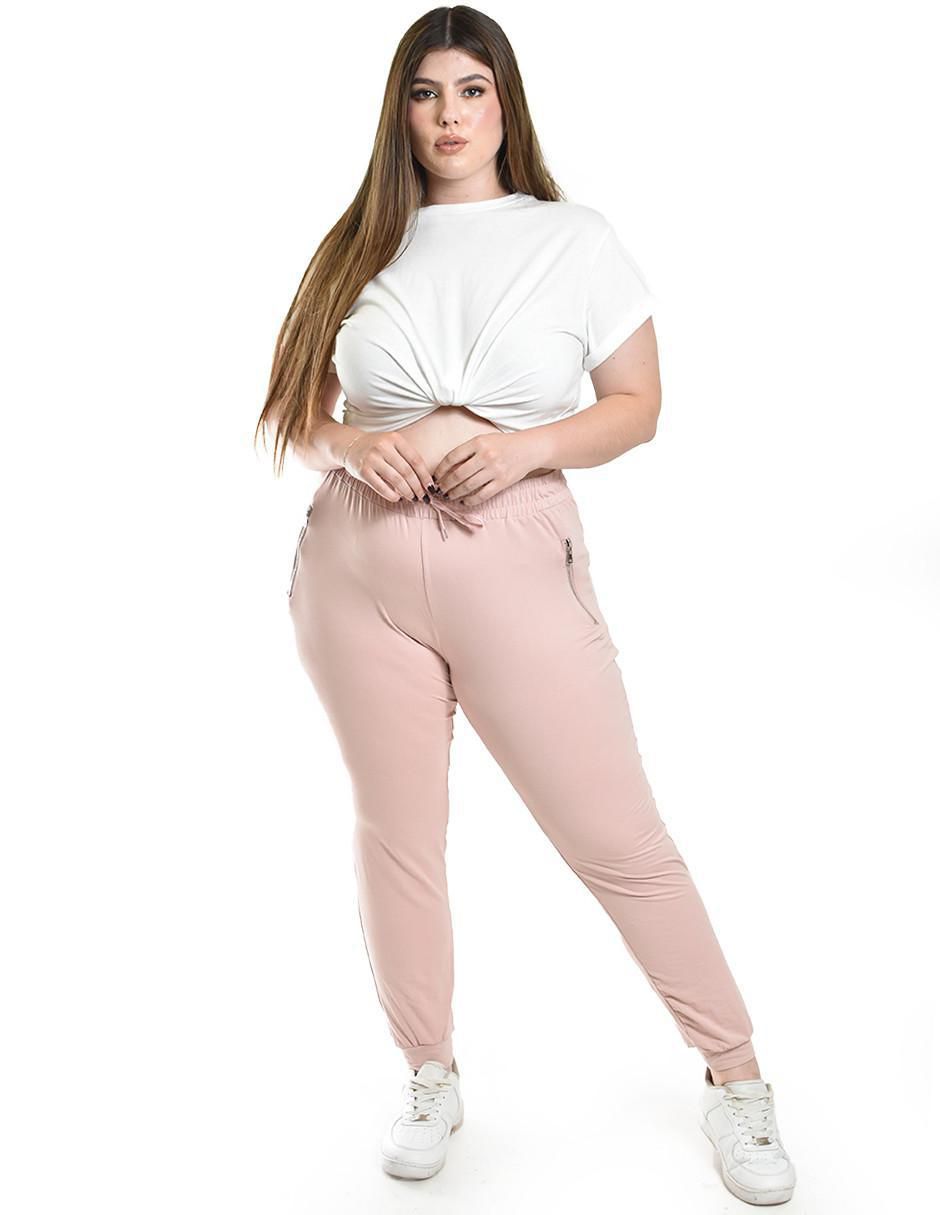 Pantalón jogger regular para mujer 4