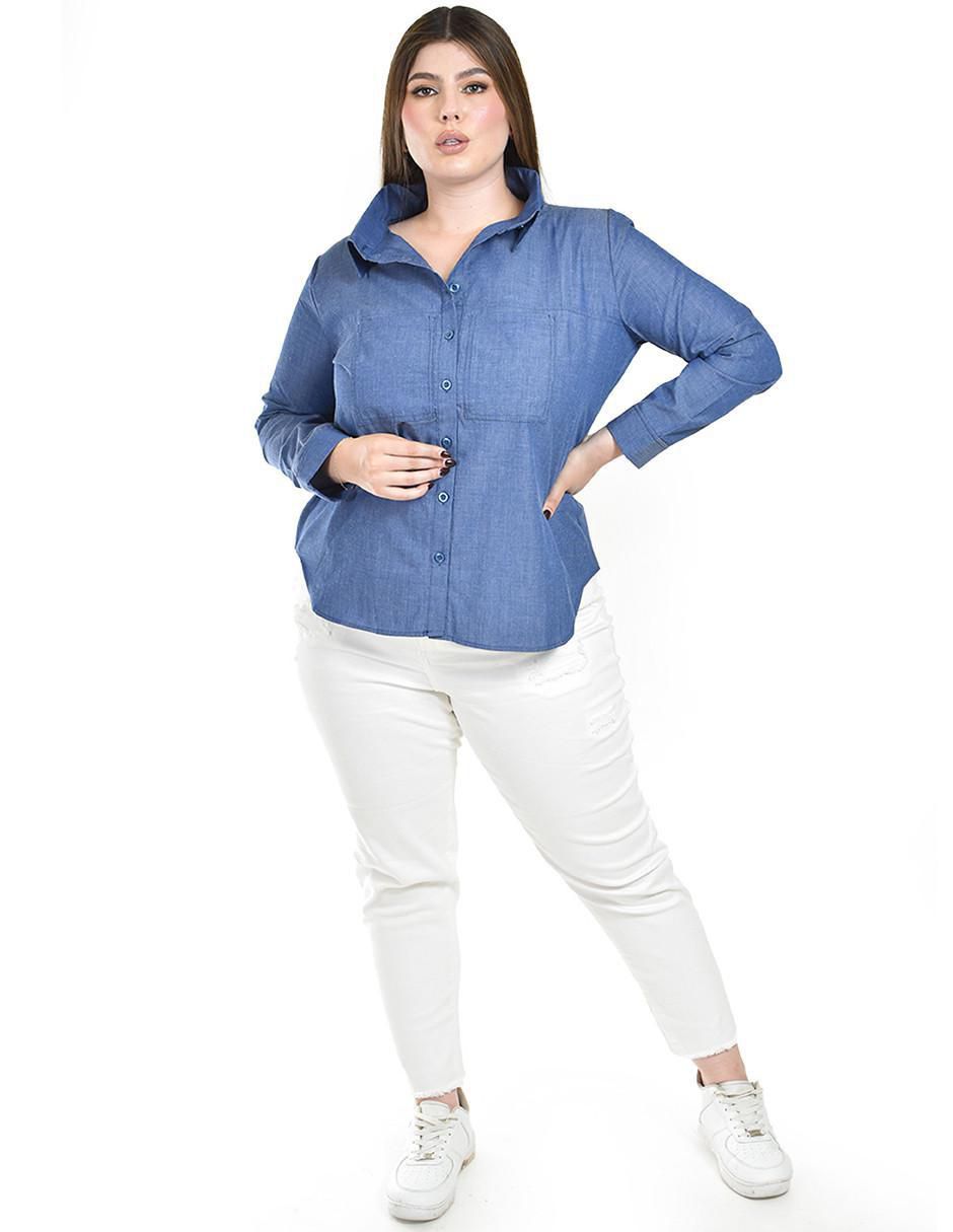 Blusa manga larga para mujer 6