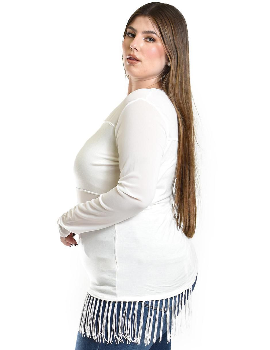 Blusa manga larga para mujer 2