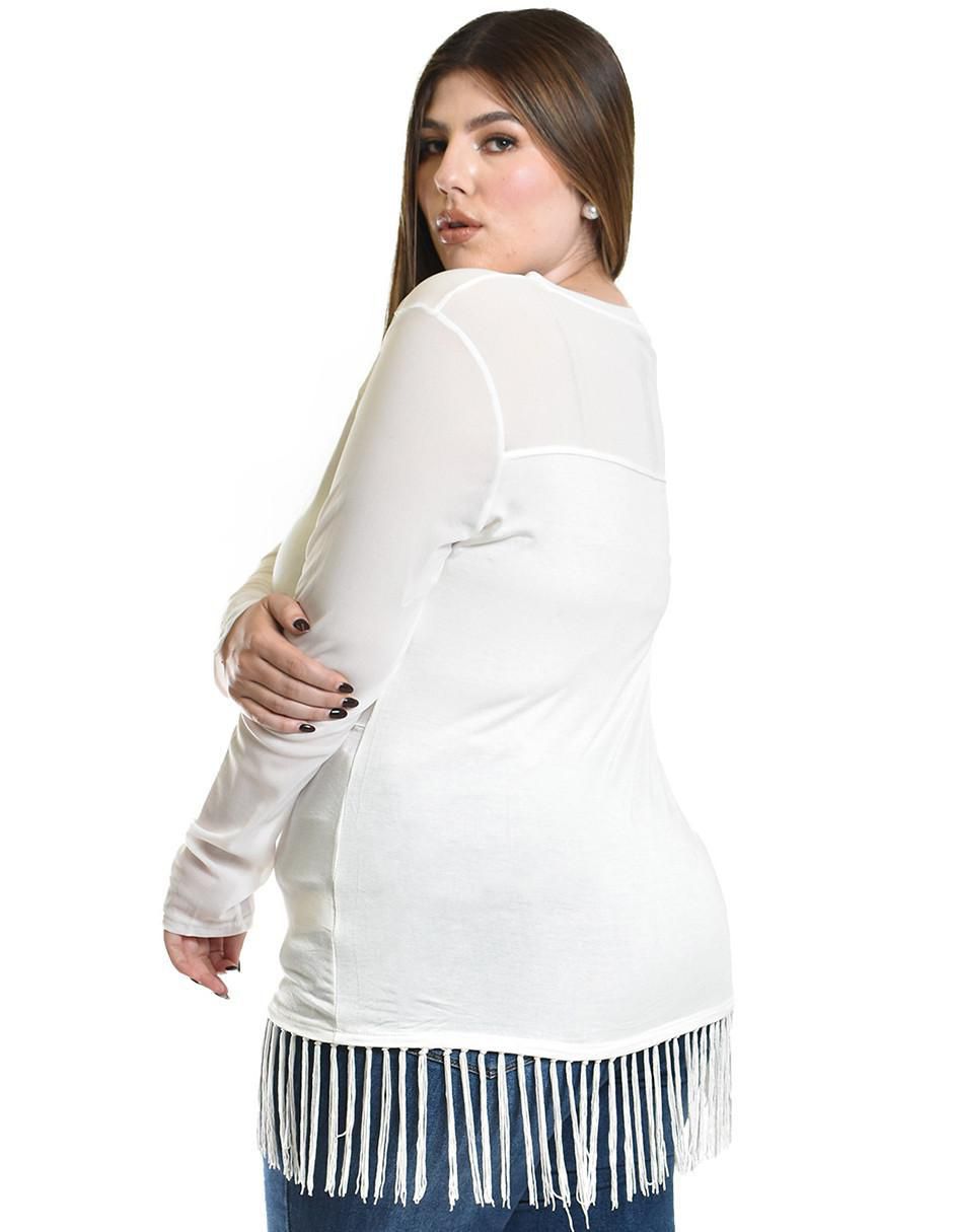 Blusa manga larga para mujer 3