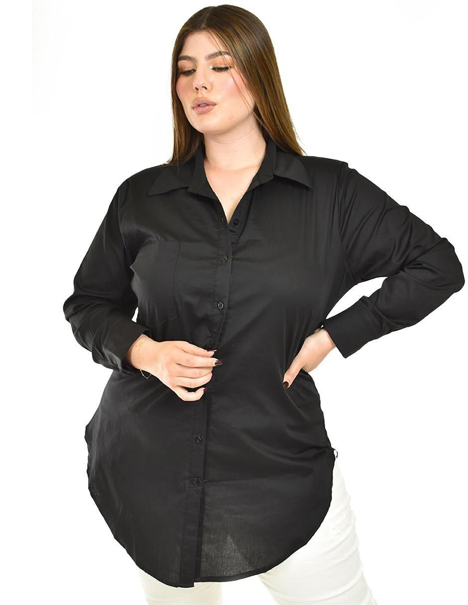 Blusa manga larga para mujer