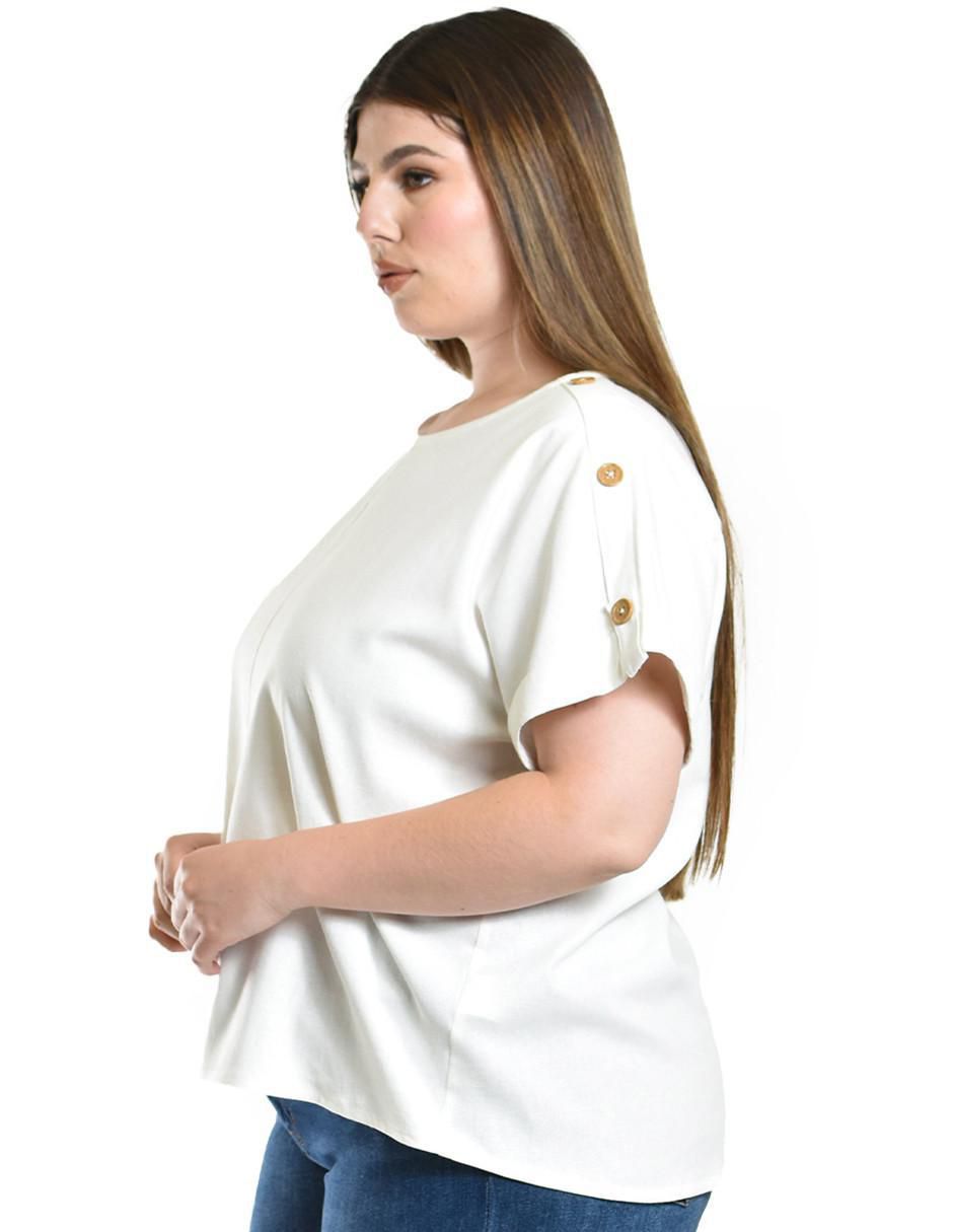 Blusa manga corta para mujer 2