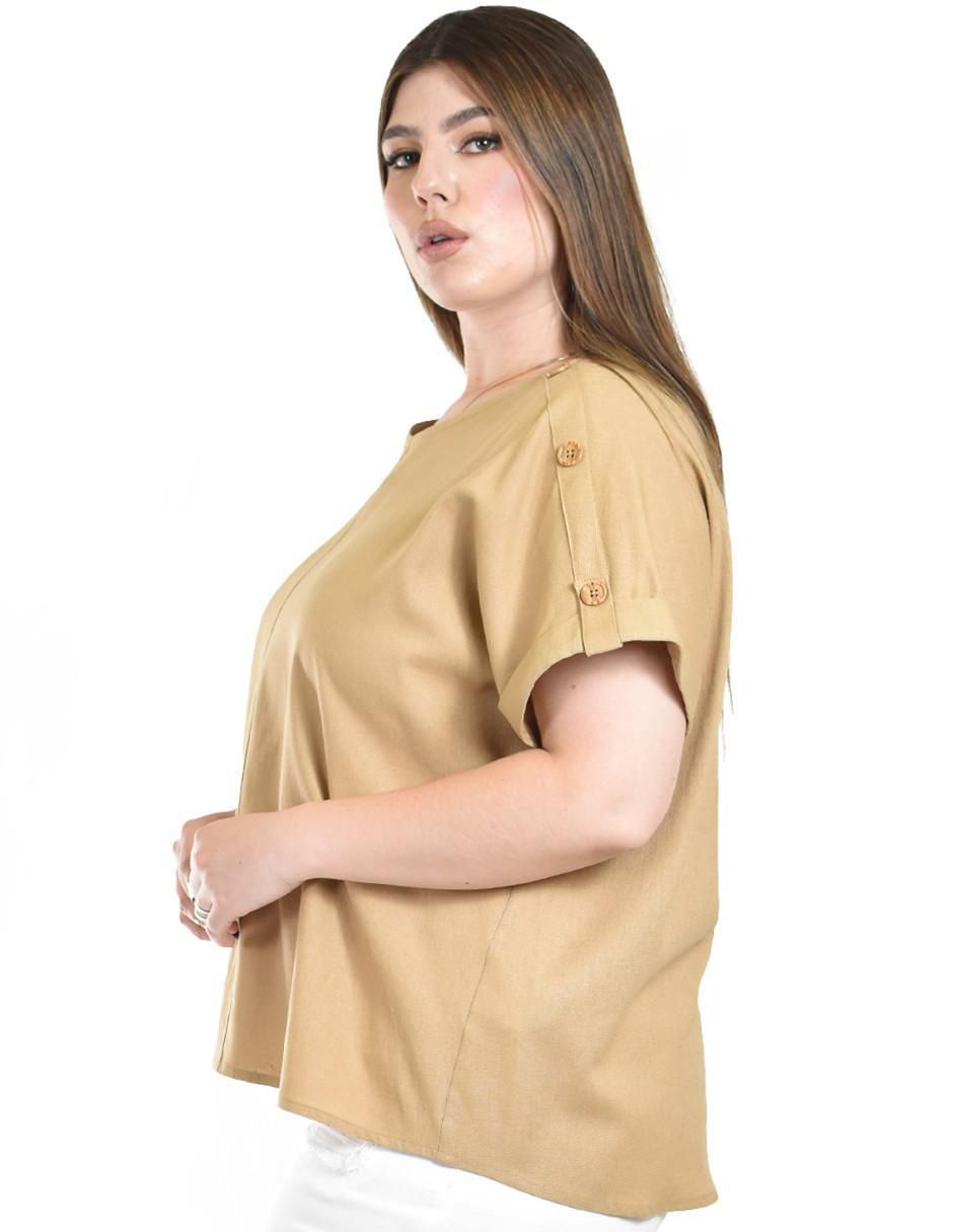 Blusa manga corta para mujer 2