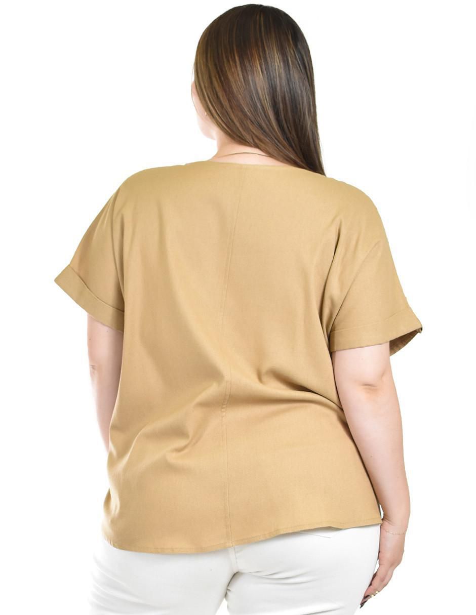 Blusa manga corta para mujer 3