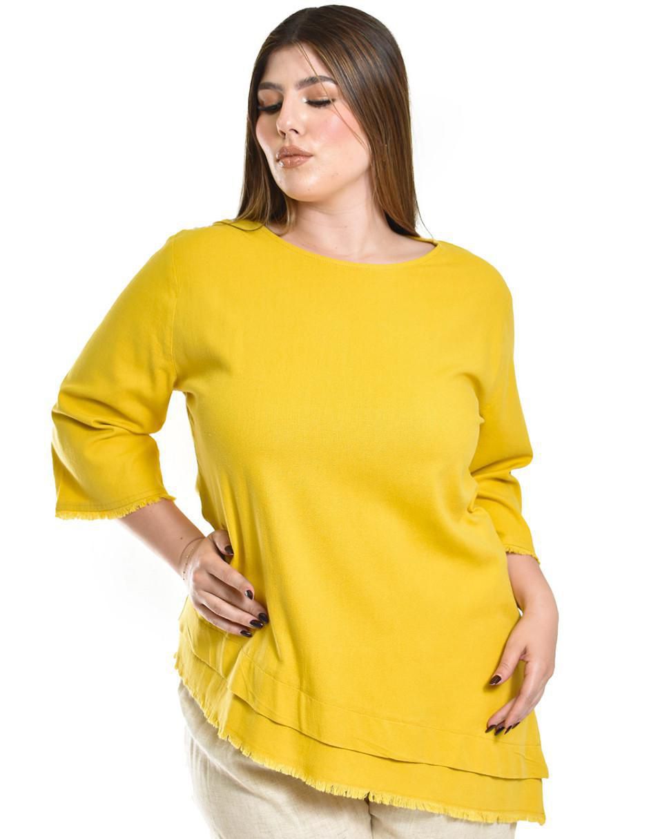 Blusa manga 3/4 para mujer 5