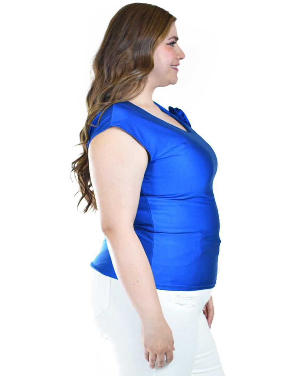 Blusa manga corta para mujer 2