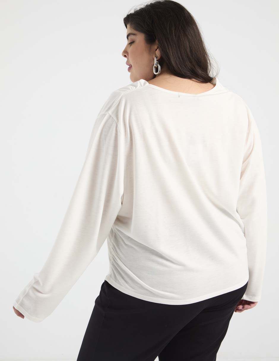 Blusa manga larga para mujer 2