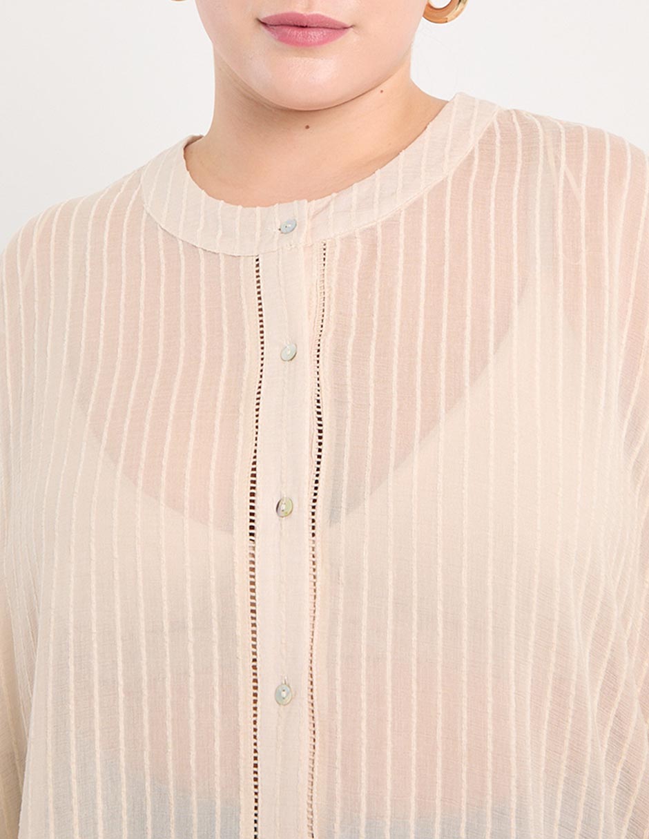 Blusa manga larga para mujer 4