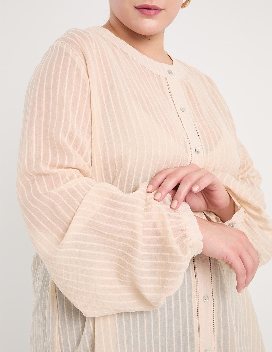 Blusa manga larga para mujer 5